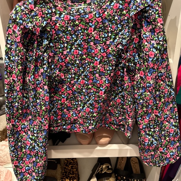 Ruffle Sweatshirt - Picture 2 of 4